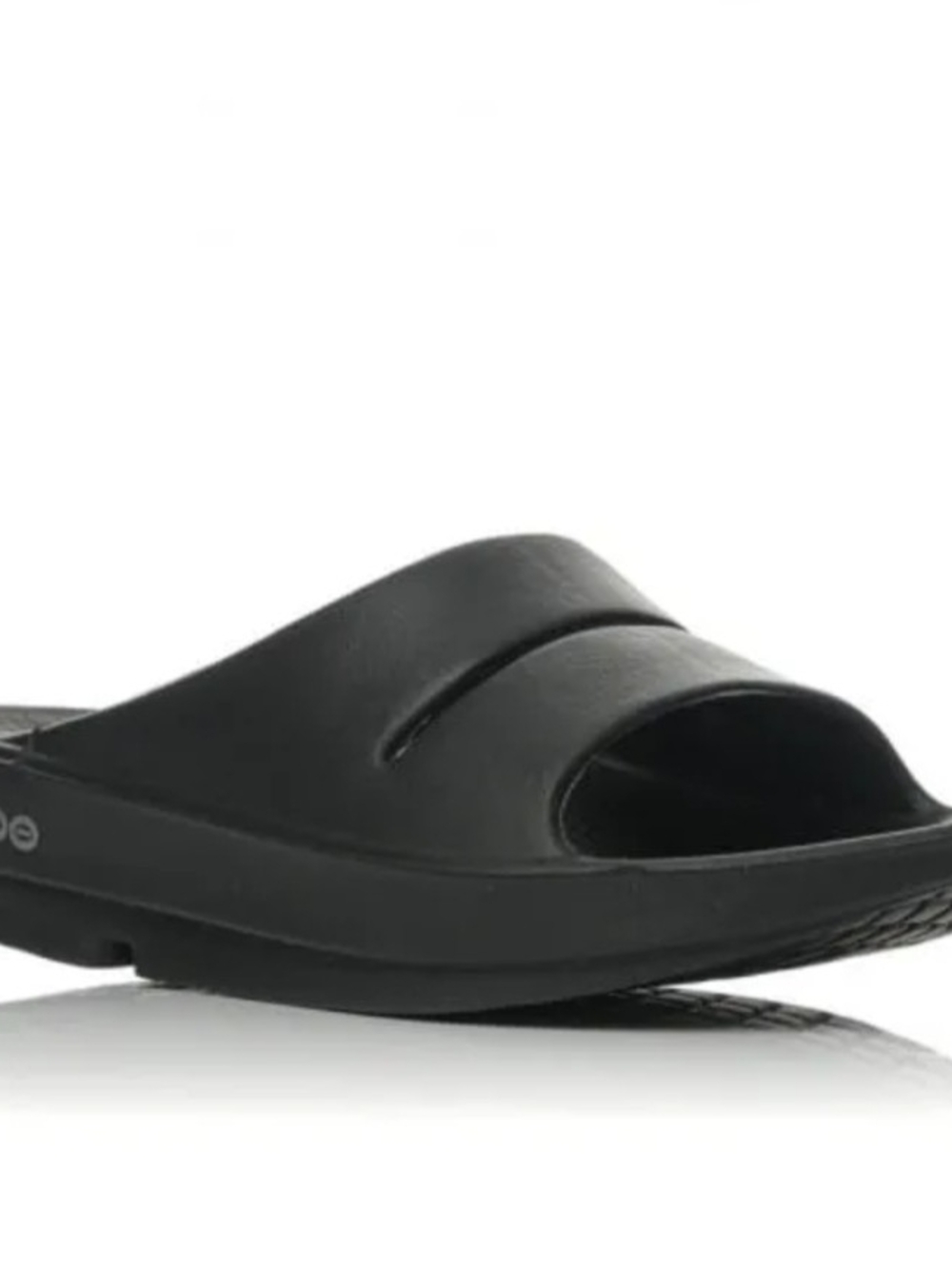 OOfos OOahh Sandal 1100 Anatomic Recovery Sandal Dark Gray Unisex - Picture 4 of 5